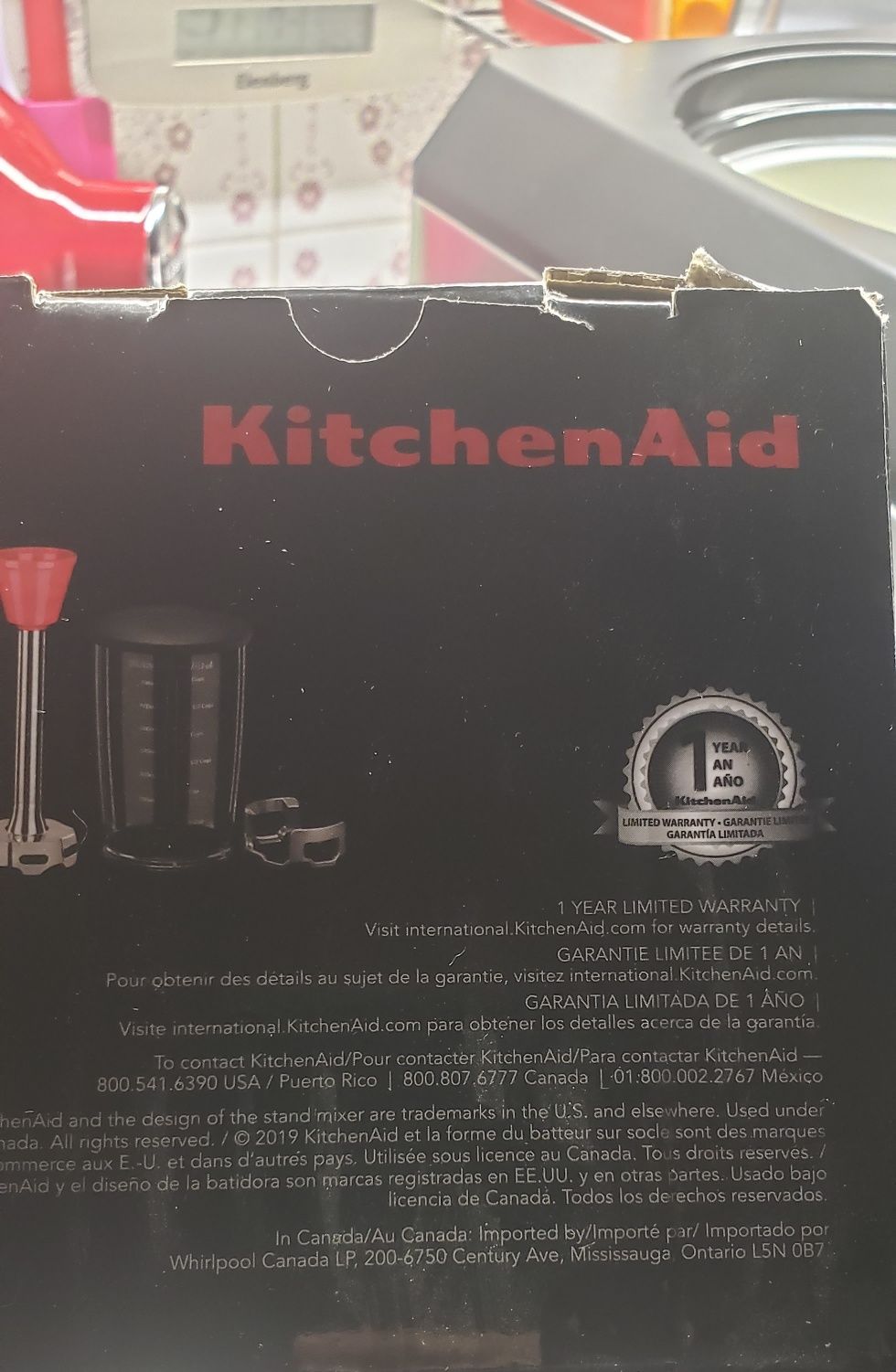 Блендер kitchenaid khbv53