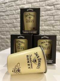 Kubek metalowy Jack Daniels Honey żółty x 10szt