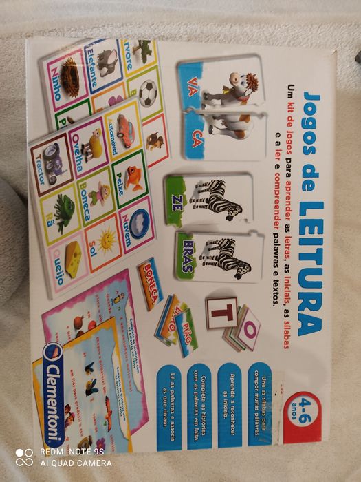 Jogos de leitura Clementoni