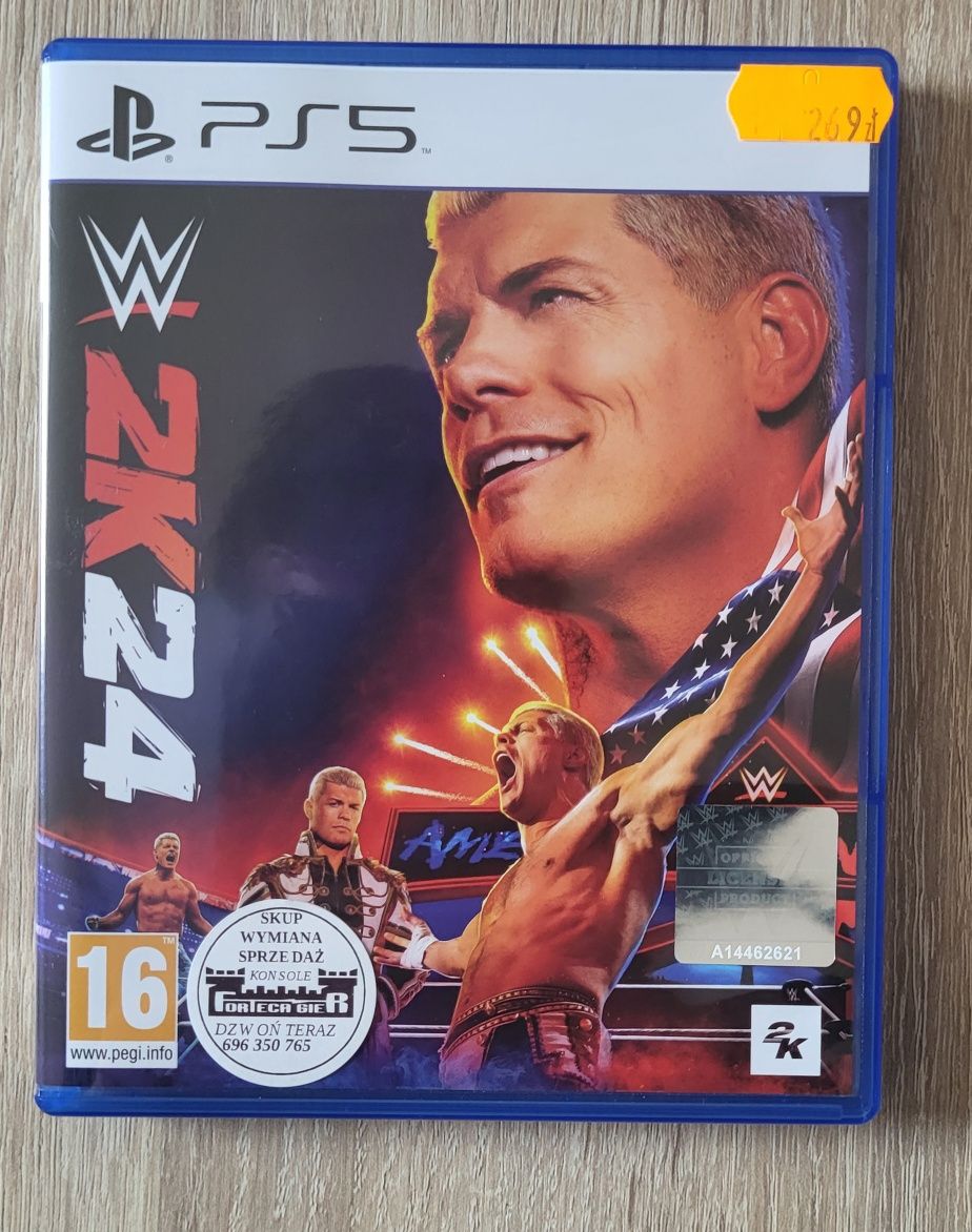 Gra wwe 2k24 ps 5