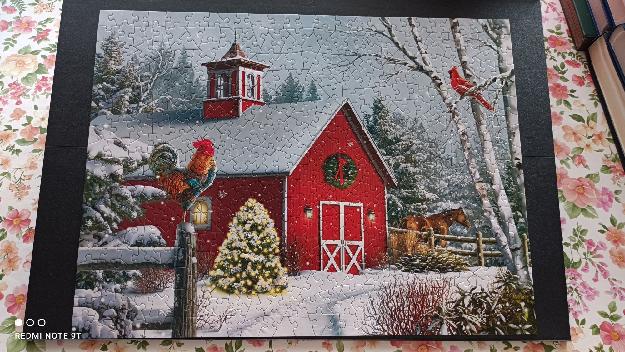 Puzzle 500 Bits and pieces Winter Barn II