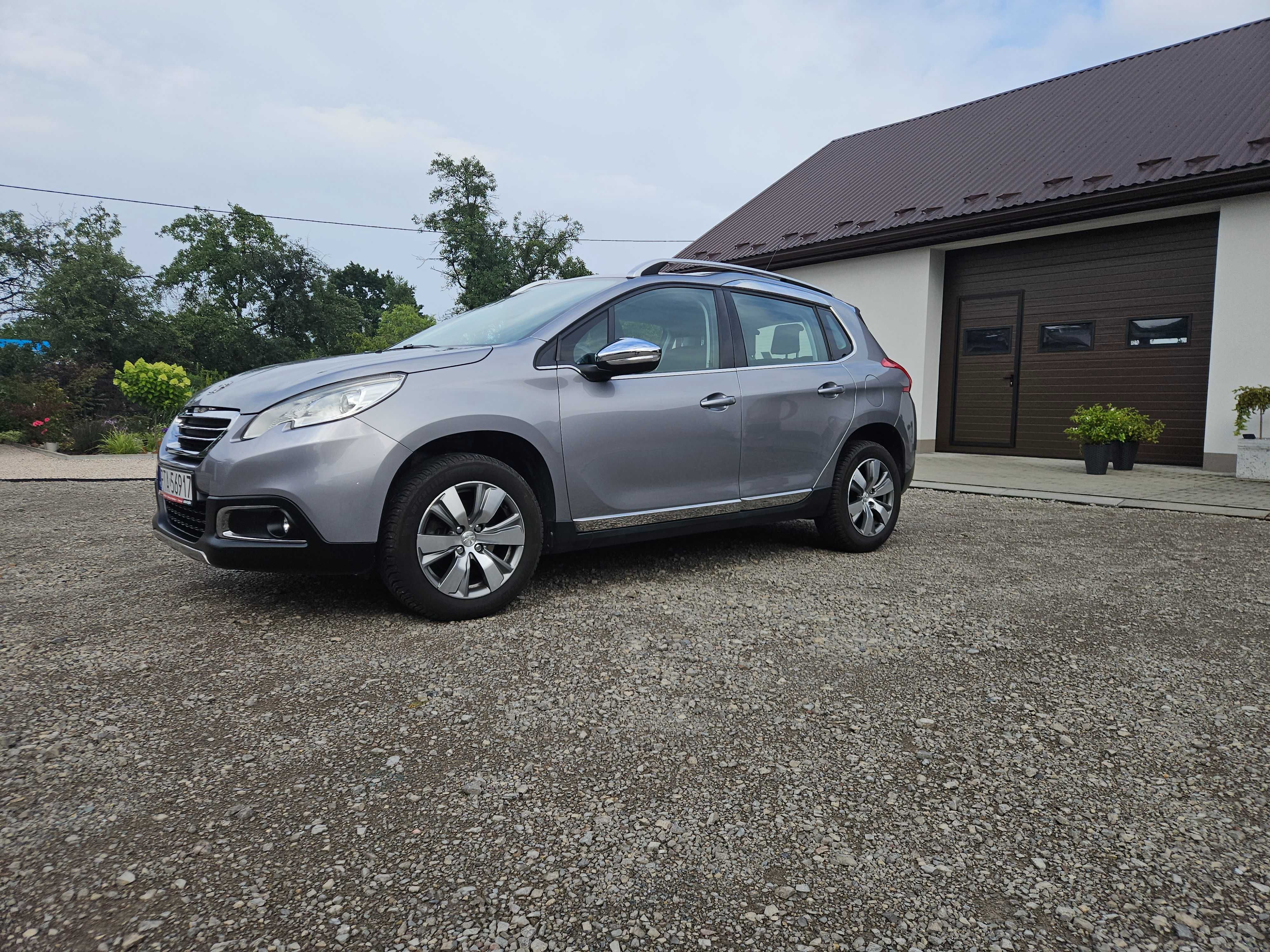 Peugeot 2008 1,6 benzyna 120km w bardzo dobrym stanie