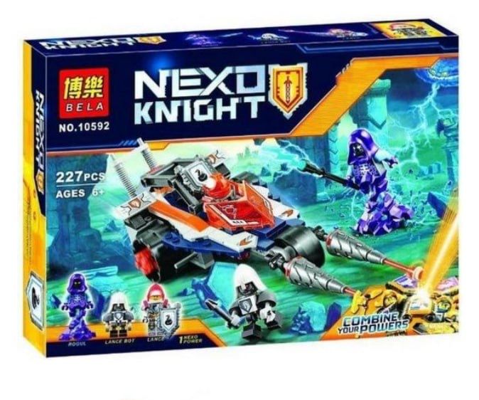 Конструктор Bela Nexo Knight «Турнирная машина Ланса» (10592)