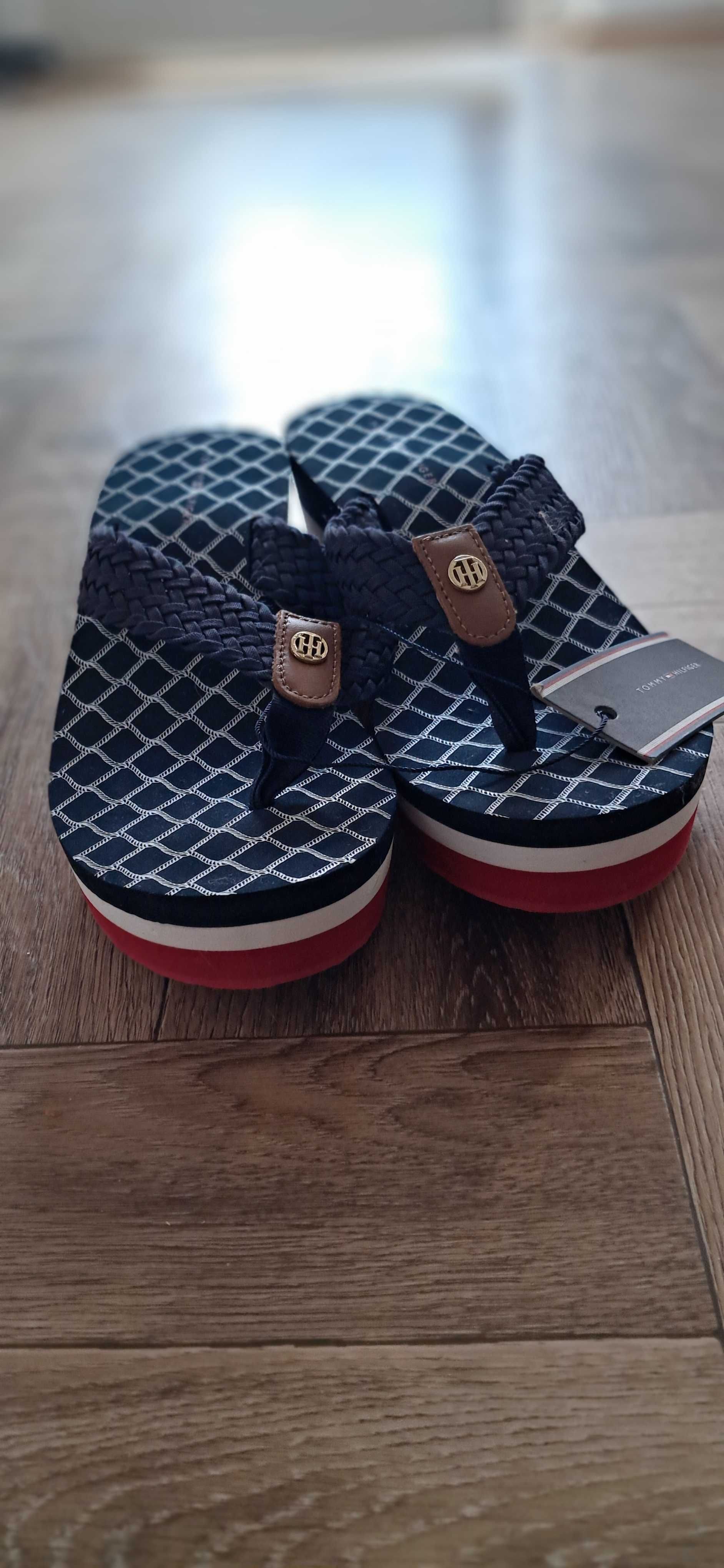 Klapki Tommy Hilfiger 40 rozm