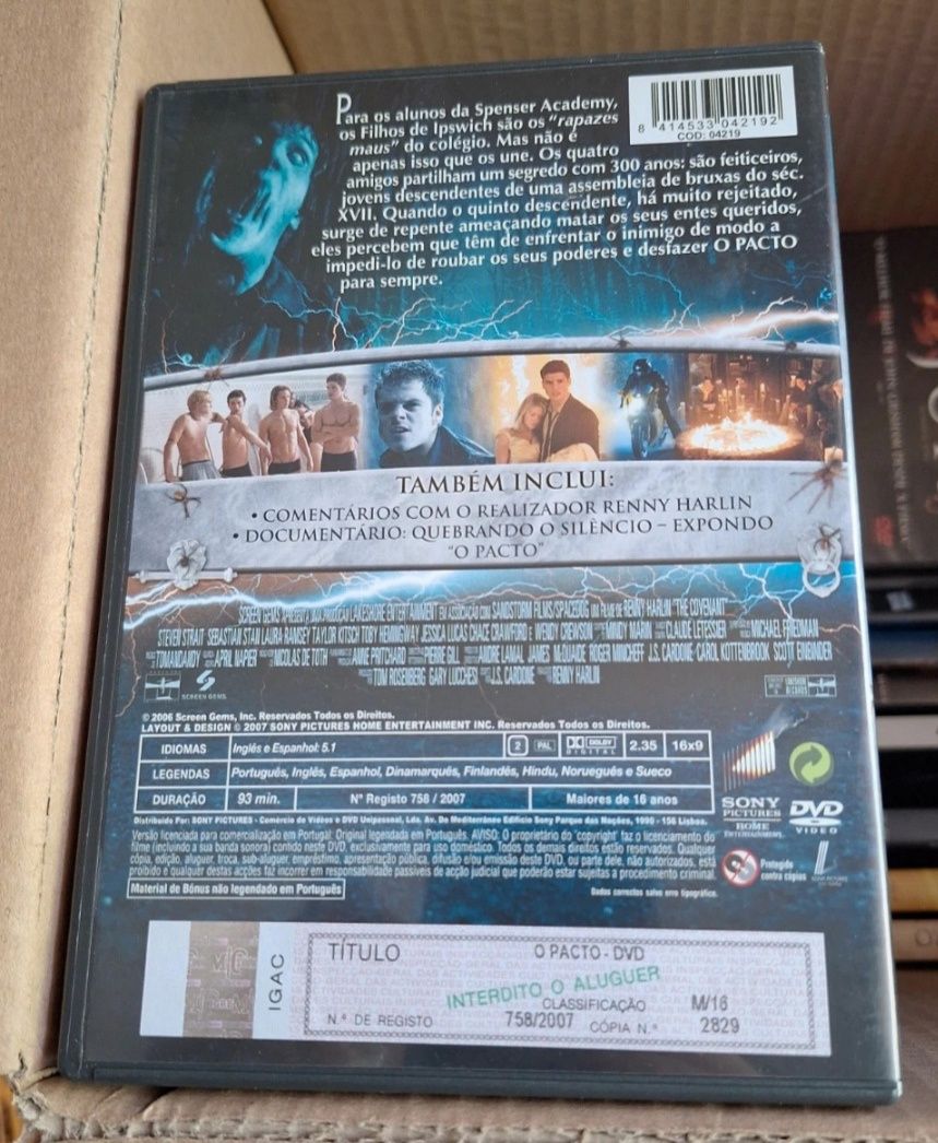 DVD o pacto   . .
