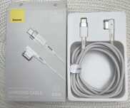Кабель живлення для  Macbook Type-C to L-shaped port