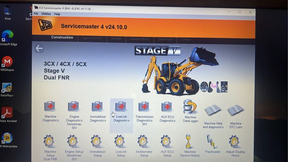 JCB ServiceMaster 4 Stage V 2024.11 Service Master