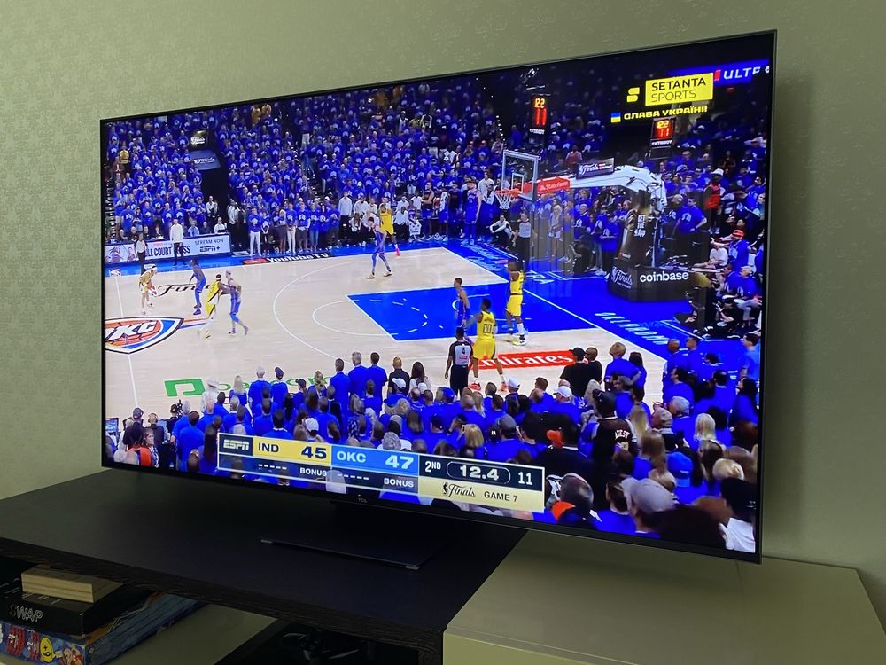 Телевізор TCL 55C845 (2a ревізія) 144Hz, MiniLed.