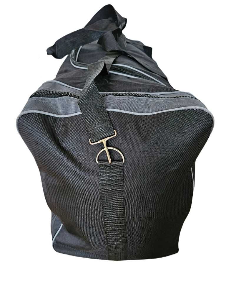 Nowa torba podróżna turystyczna czarna szara w rękę wielka 120l 130l