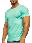 Modny T-shirt koszulka Reserved najmodniejszy kolor miętowy mięta
