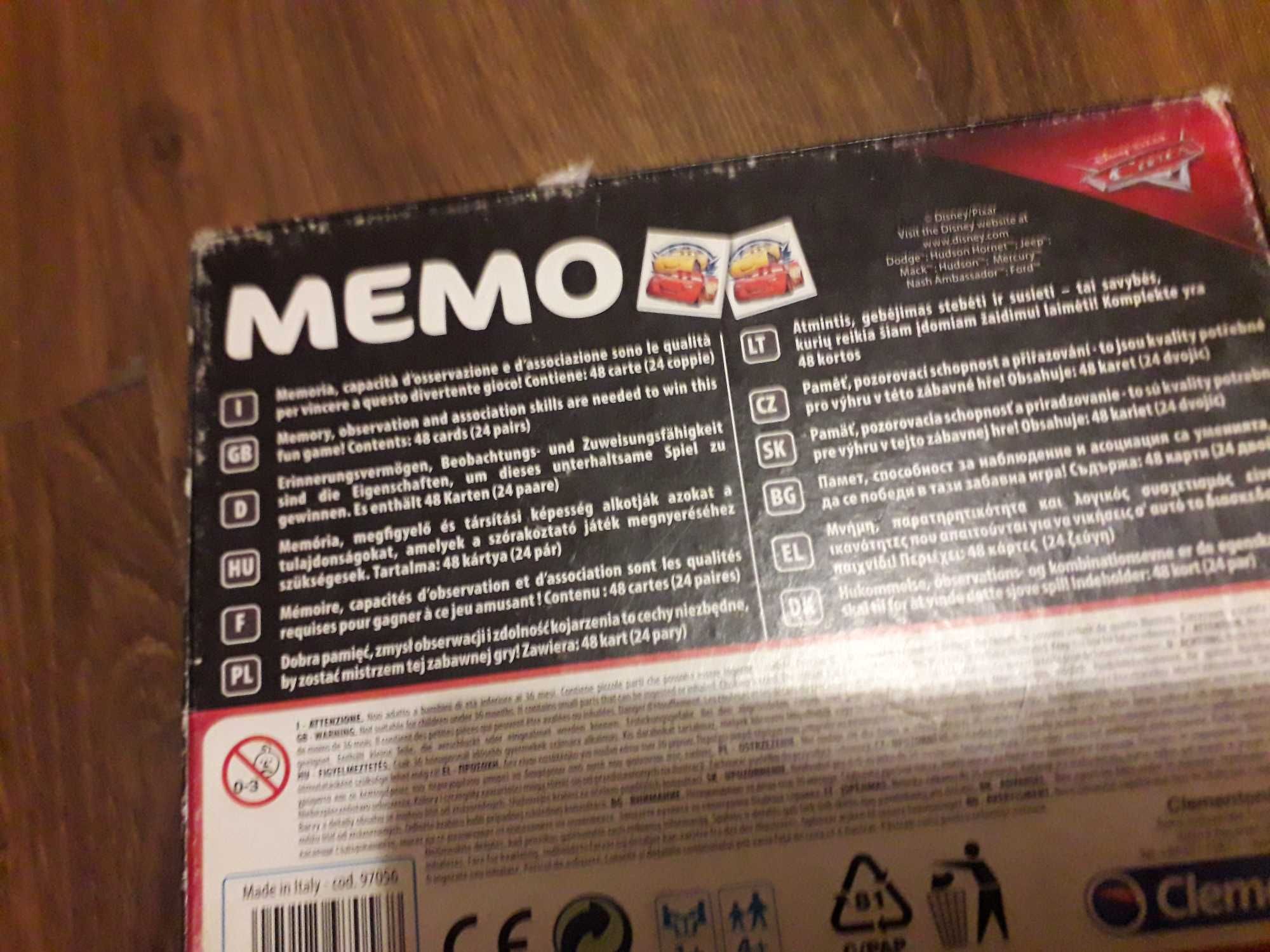 memory GRA memo zygzak auta