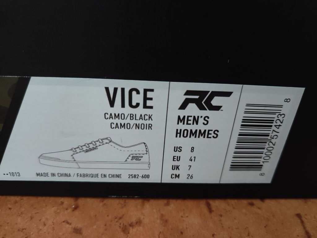 Buty rowerowe na platformy Ride Concepts Vice Camo 41