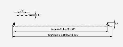 Panel na rąbek PHR 560 kolory połysk mikrofala