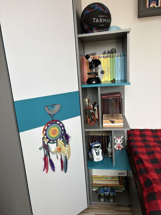 Zestaw szafa komoda regał