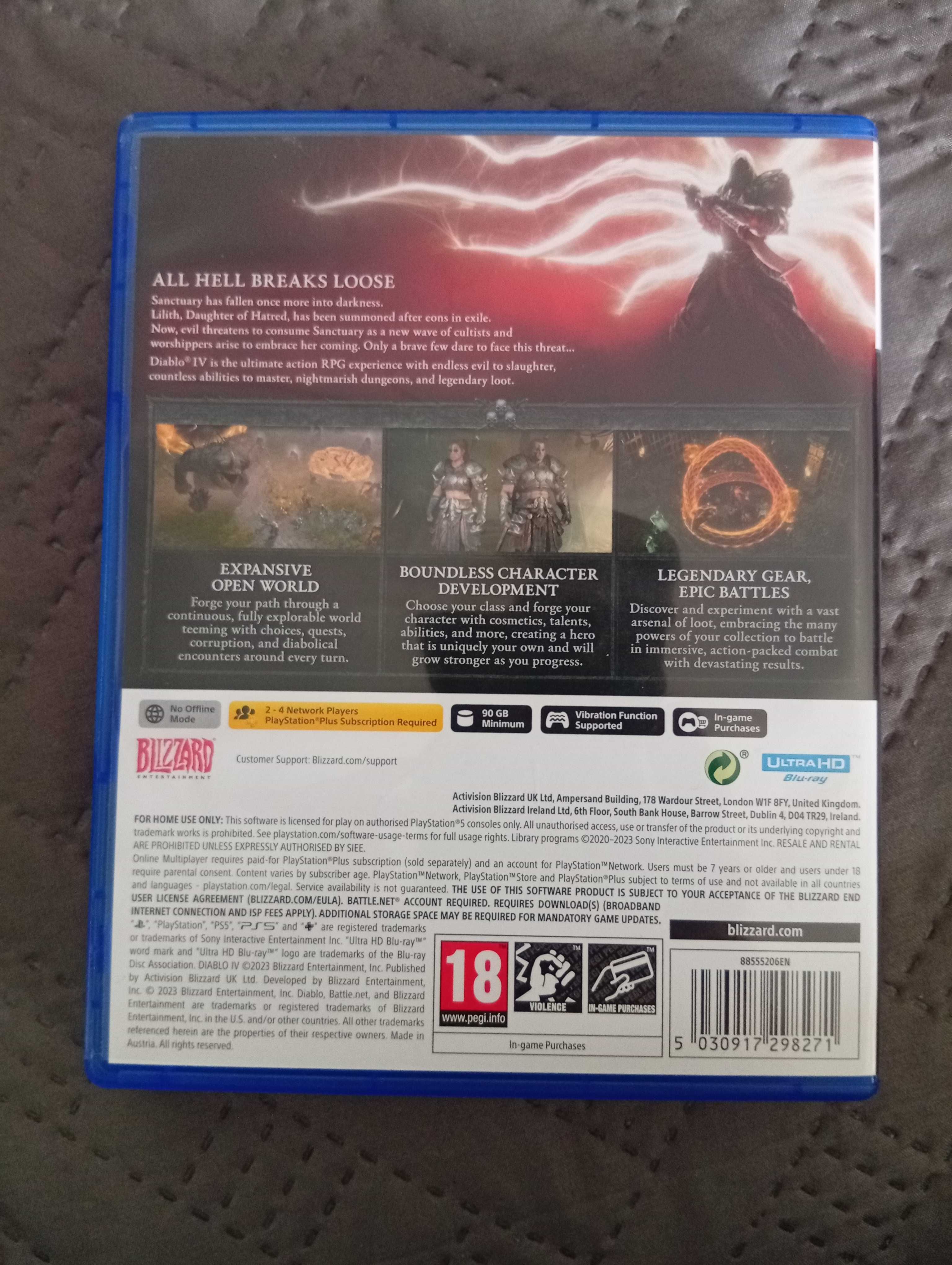 Jogos de PS5 Playstation 5, GTA V, Diabo IV, Prince of Persia