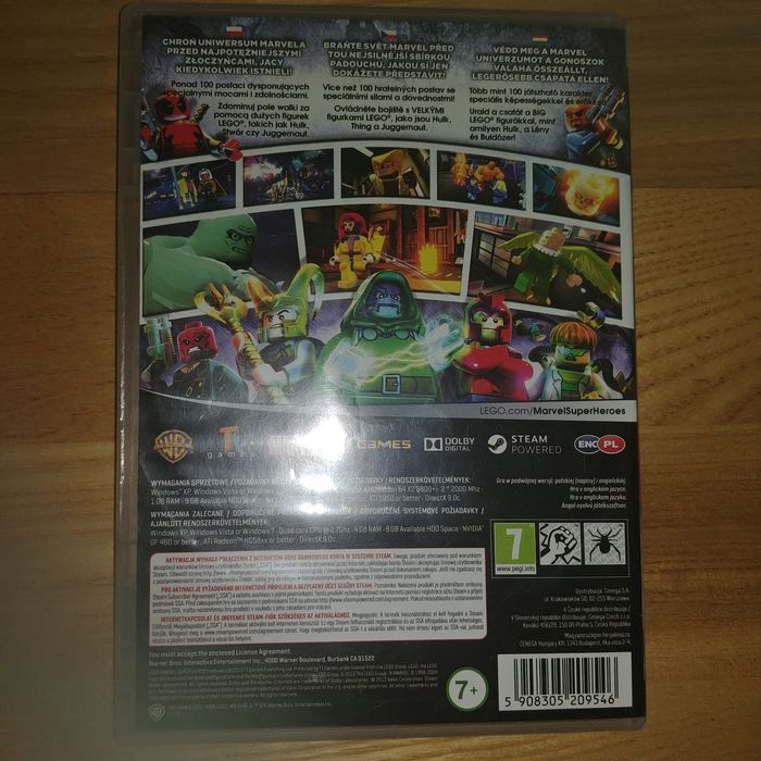Gra lego marvel super heros na pc