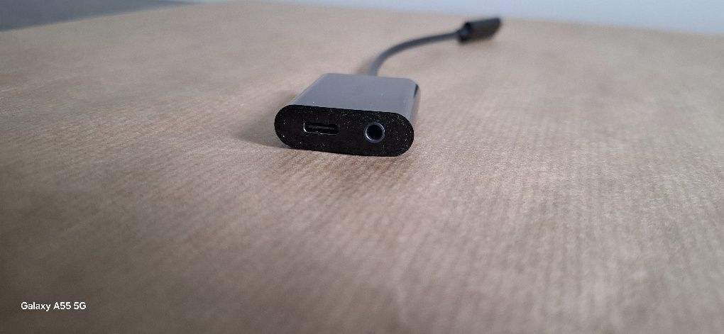 Adapter USB Typ-C - USB Typ-C/Jack 3.5mm BELKIN NPA004BTBK