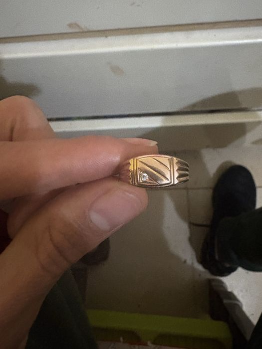 Anel ouro 9 kilates kt