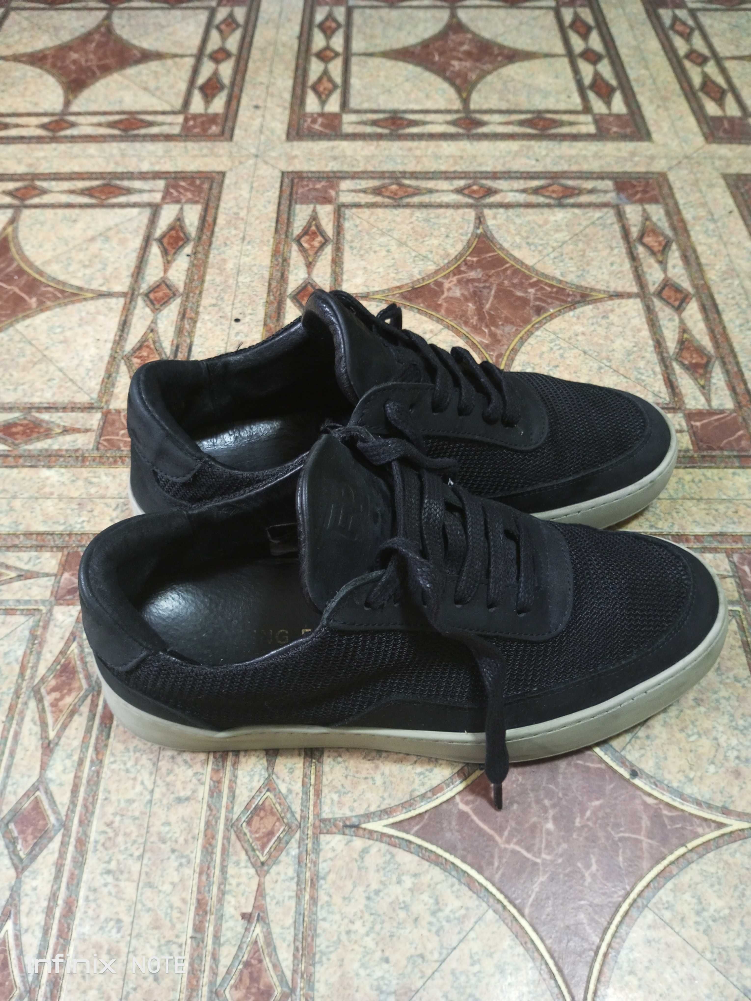 Кожаные мокасины деми "унисекс" от Filling Pieces, Дания. 39р