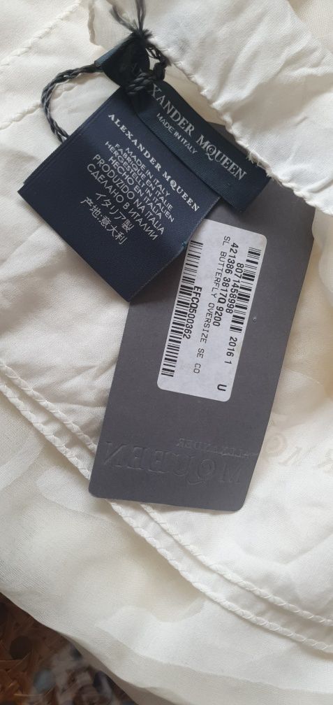 Alexander mcqueen оригинал большой платок шарф палантин парео