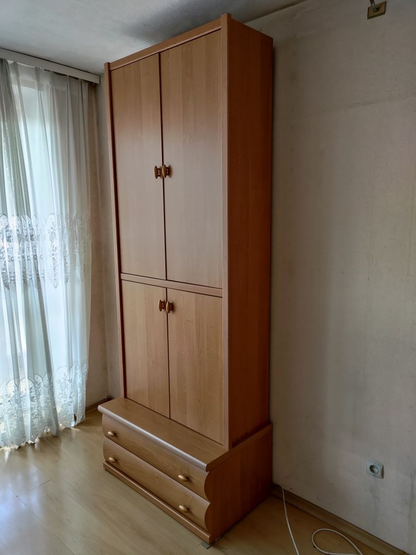 Szafka stojąca BRW Borys z szufladami olcha