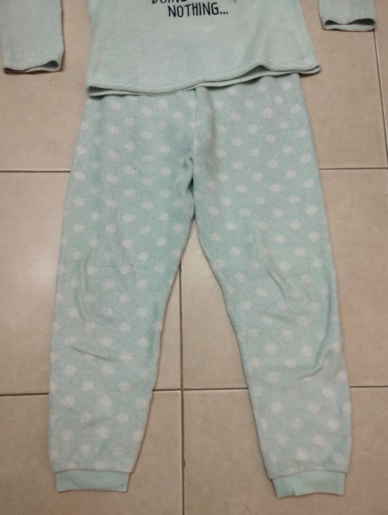 Pijama Verde Água Primark