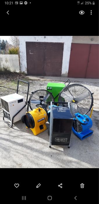 Wynajem osuszacza budowlany/przemyslowy 50l