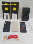 Telefon smartfon SAMSUNG S22 5G Dual Sim nowy folie na ramce etui x2
