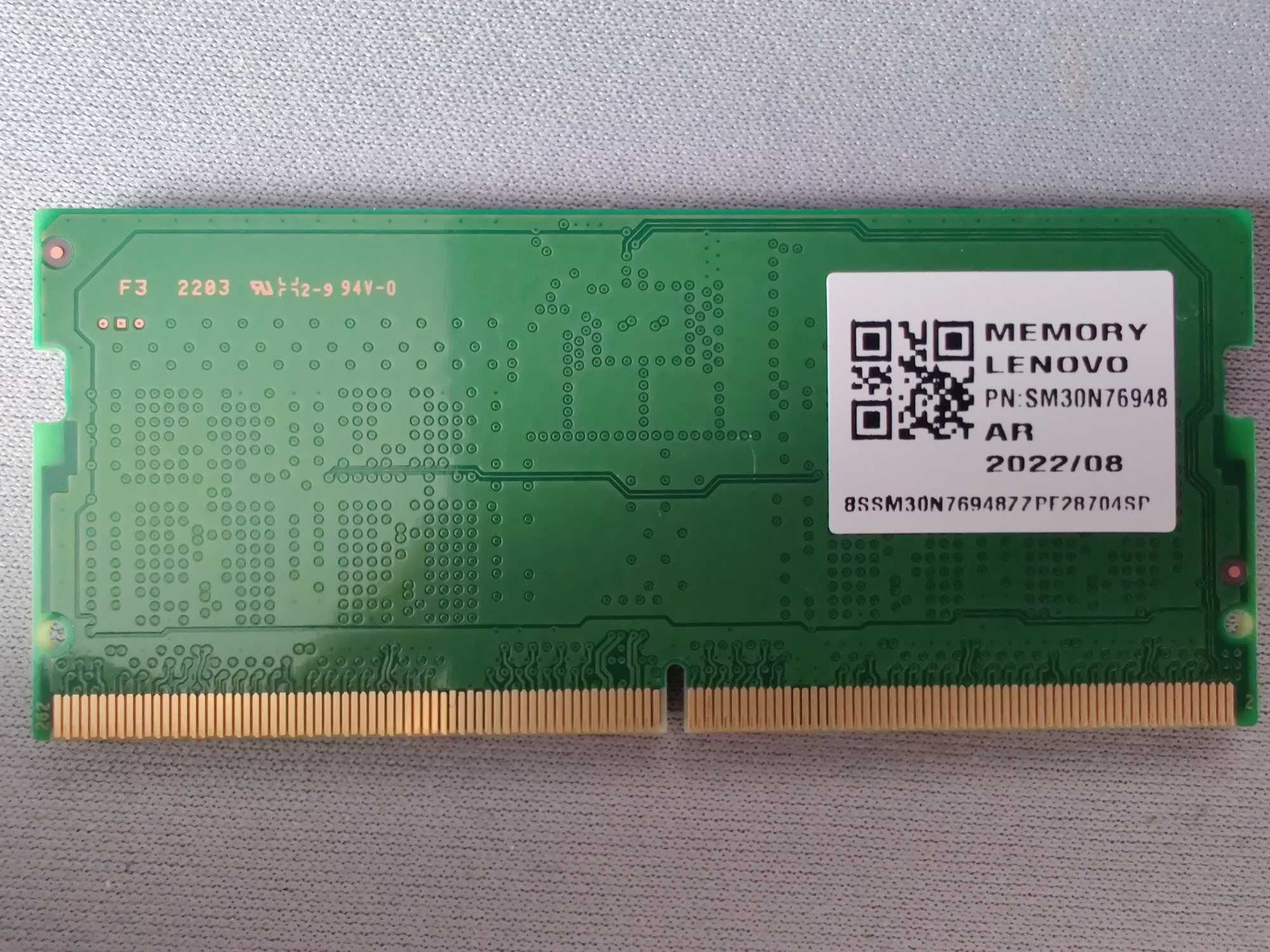 Pamięć RAM 16GB (2x8GB) DDR5 4800MHz SASMUNG SODIMM dual-channel NOWE