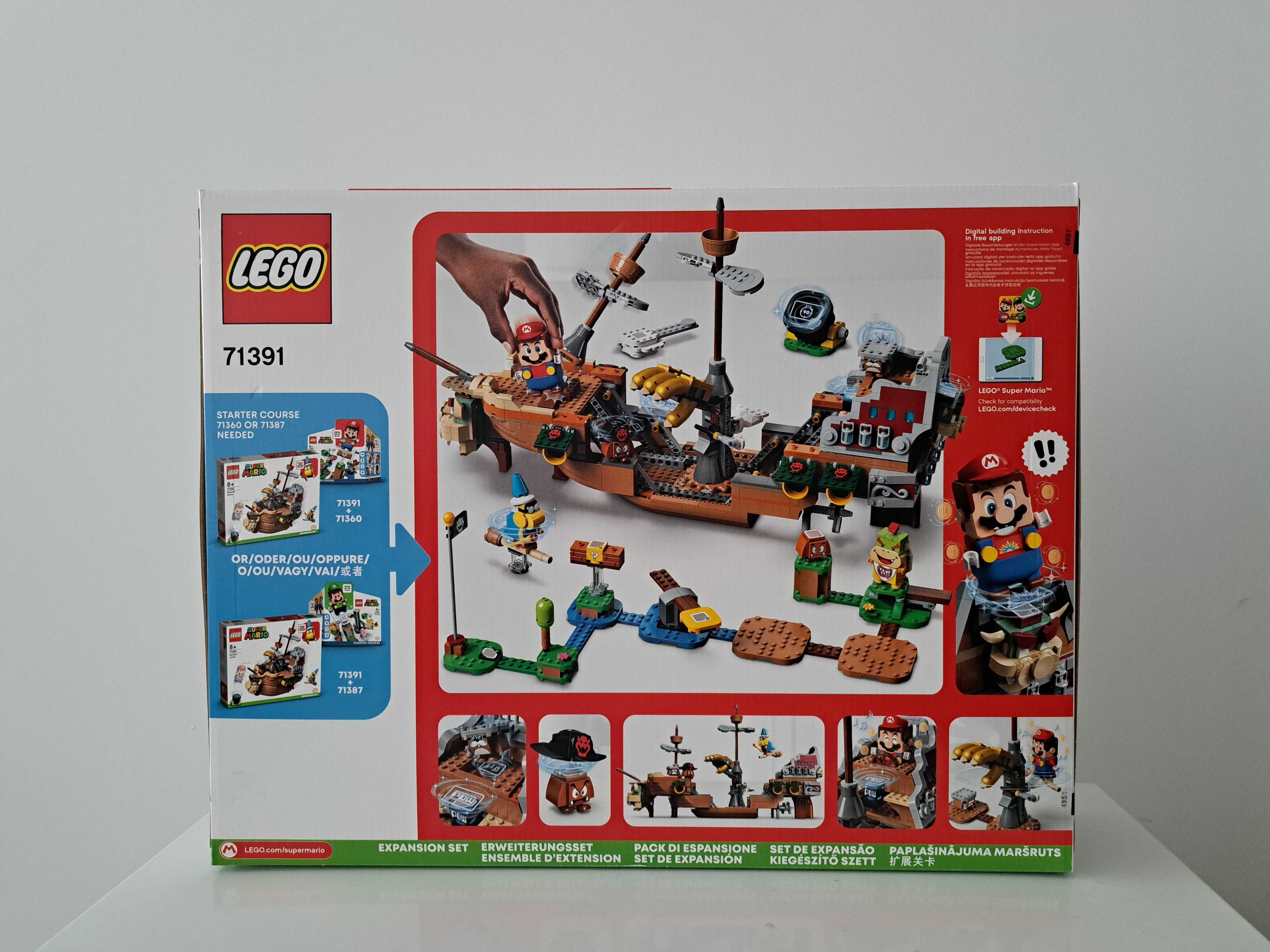 Lego Mario Bowser's Airship 71391 (descontinuado)