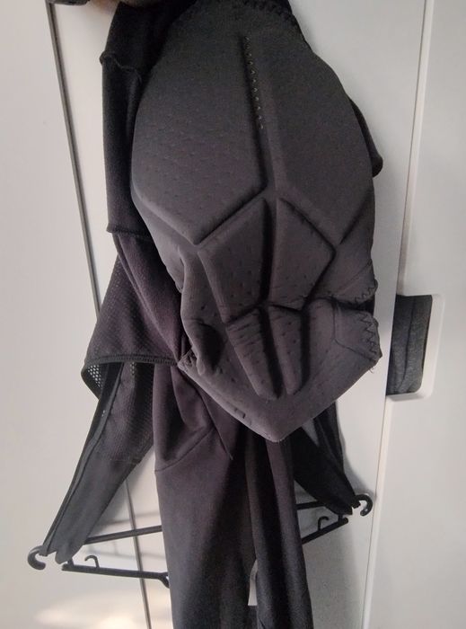 Spodnie zimowe rowerowe długie z szelkami Btwin RC100 XL