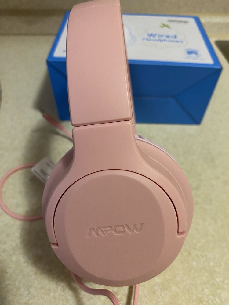 Дитячі навушники mpow рожеві