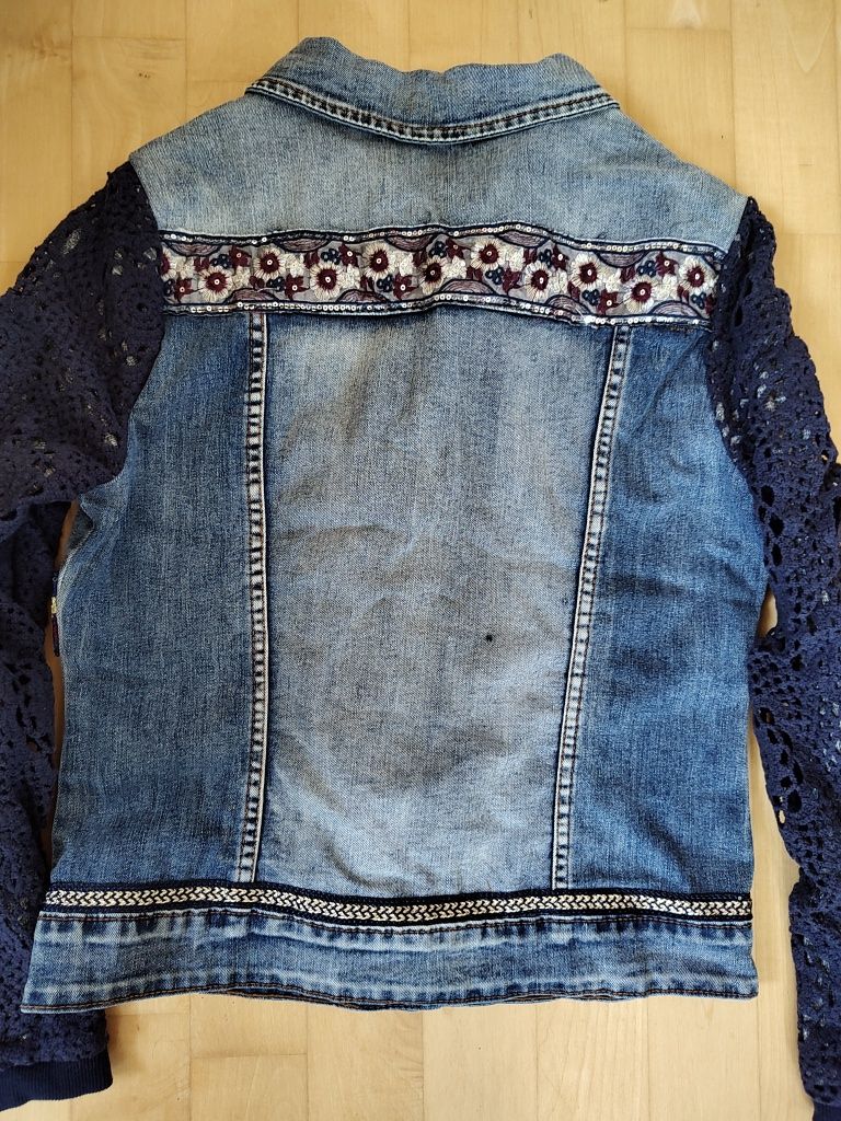 Jeansowa kurtka Desigual - r.36