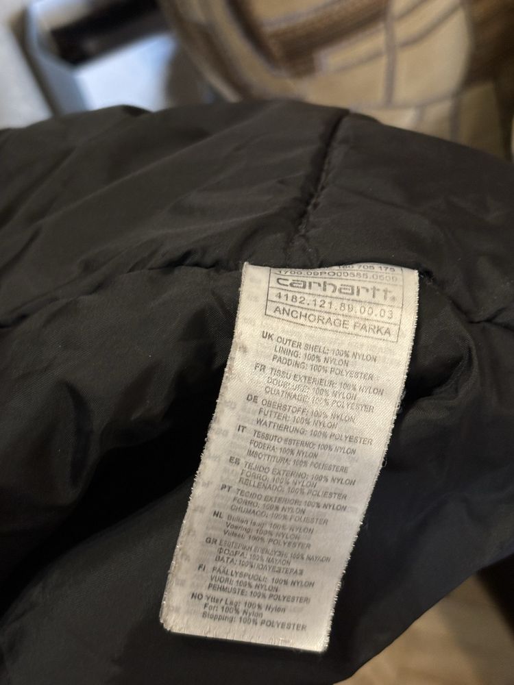 Чоловіча куртка парка Carhartt Anchorage Parka