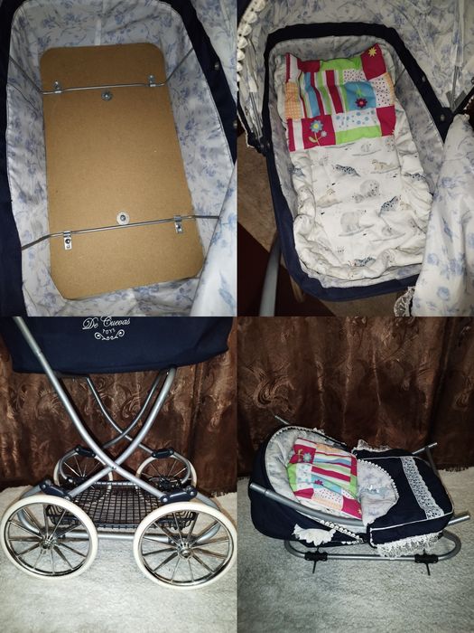 Висока іграшкова коляска для ляльок Іспанія