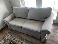 EVERTSBERG sofa rozkładana z pojemnikiem na pościel