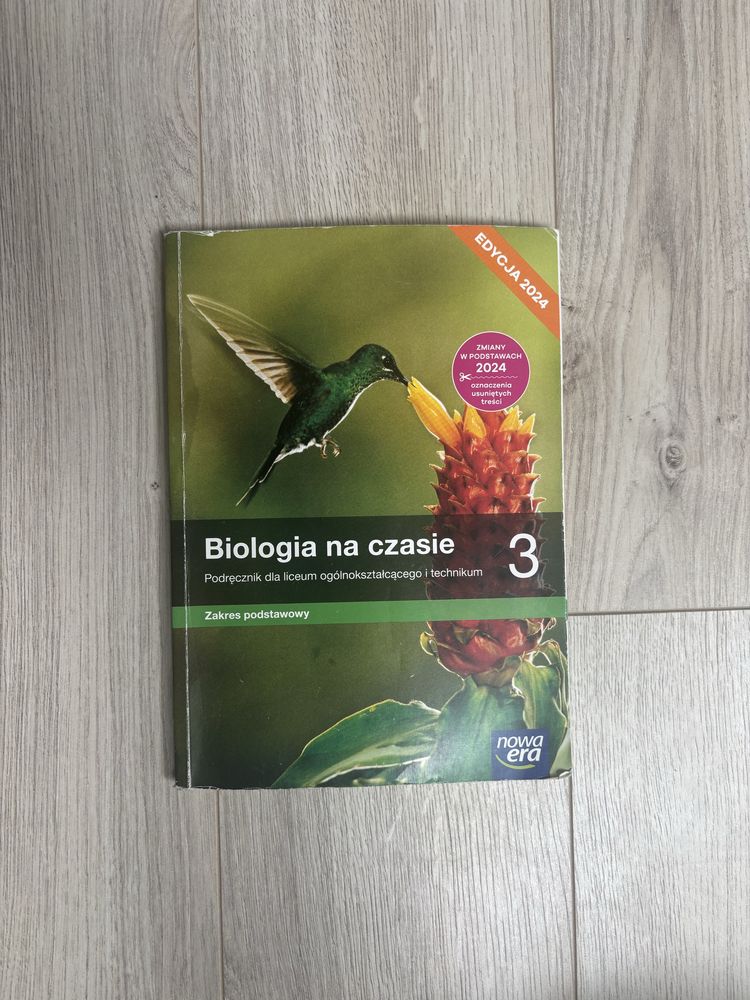 Podręcznik Biologia na czasie 3, edycja 2024