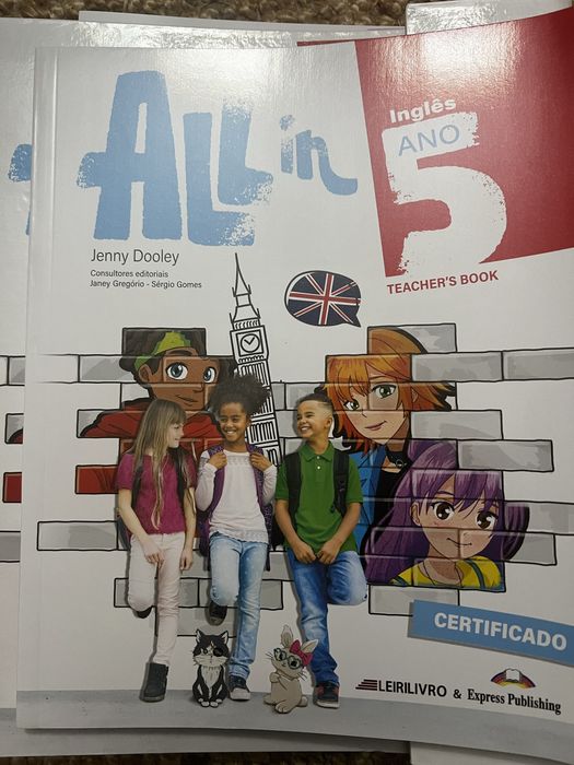 All in manual do professor+ inclusion book+ caderno atividades