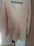 Sweter kolor brzoskwiniowy
