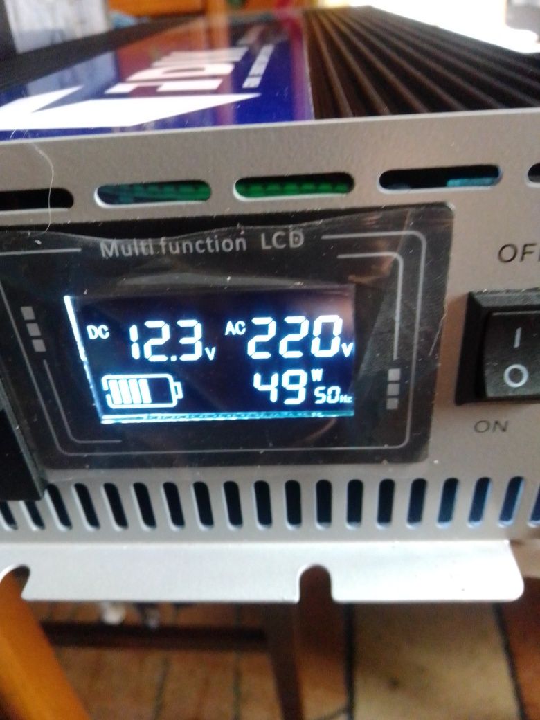 przetwornica inwerter 12v 5000w realnej czysty sinus