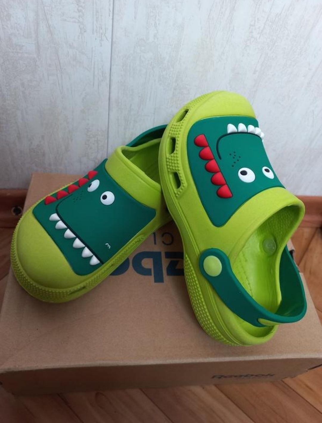 Крокси,crocs,хлопчику ,Діно,дитячі,18-19 см ,29 розмір