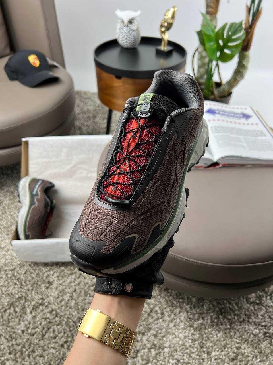 Чоловічі кросівки саломон Salomon XT-SLATE Brown [41,42,43,44,45]