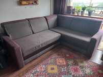 Narożnik Rogówka Sofa Kanapa narożna rozkładana - oddam za darmo, Łódź
