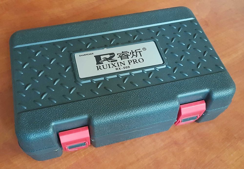 Точилка для ножей Ruixin Pro RX-009 поворотная новые губки и шарнир