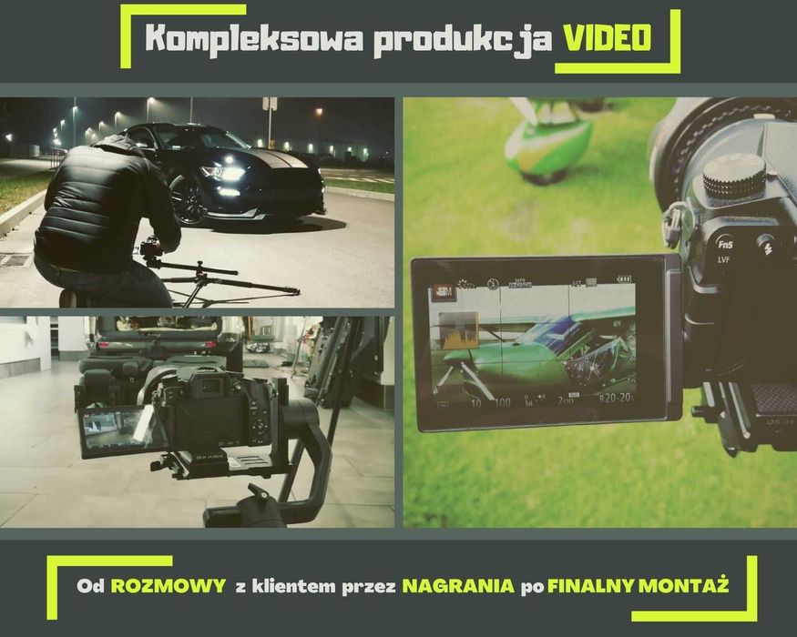 Zdjecia Filmy Dron Kamera