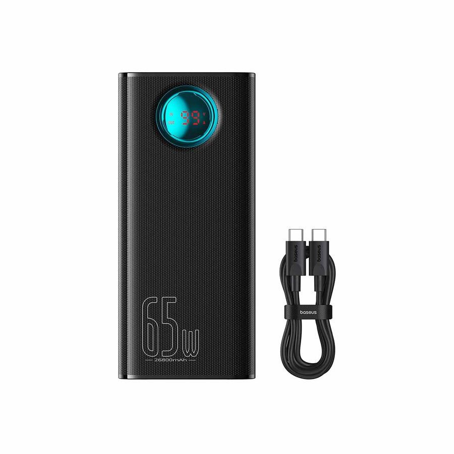 Павербанк Baseus amblight 65W 30000 mha чорний