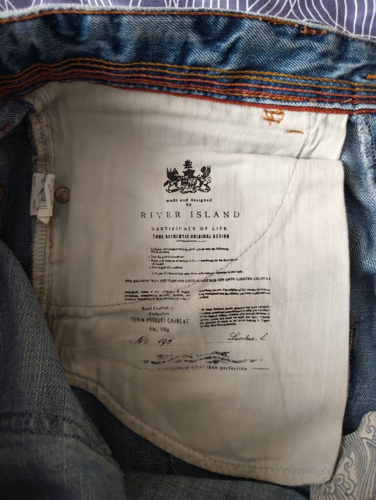 Шорты мужские River Island оригинал