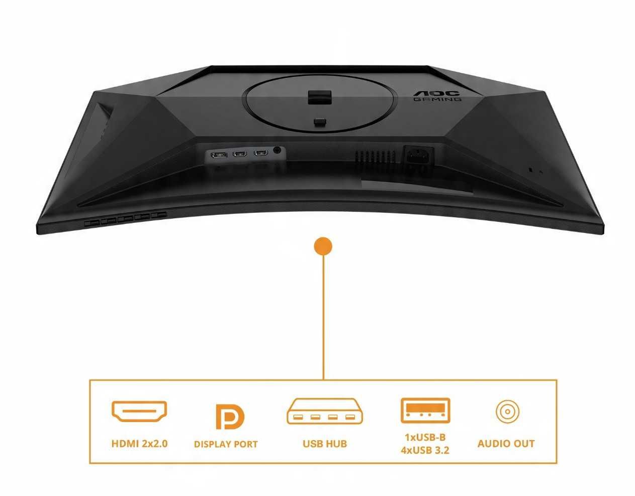 Monitor LED AOC C27G4ZXU 27 " 1920 x 1080 px VA 280Hz
