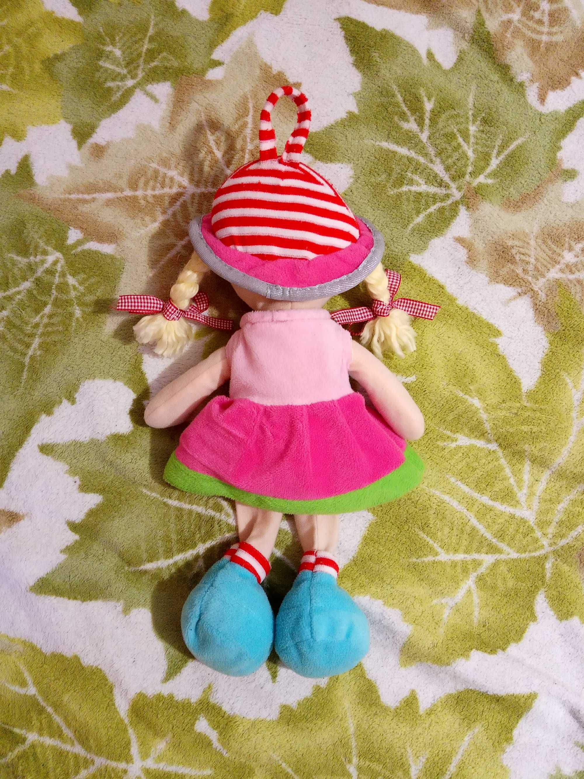 35 см мягконабивная кукла состояние отличное мягкая игрушка пупс