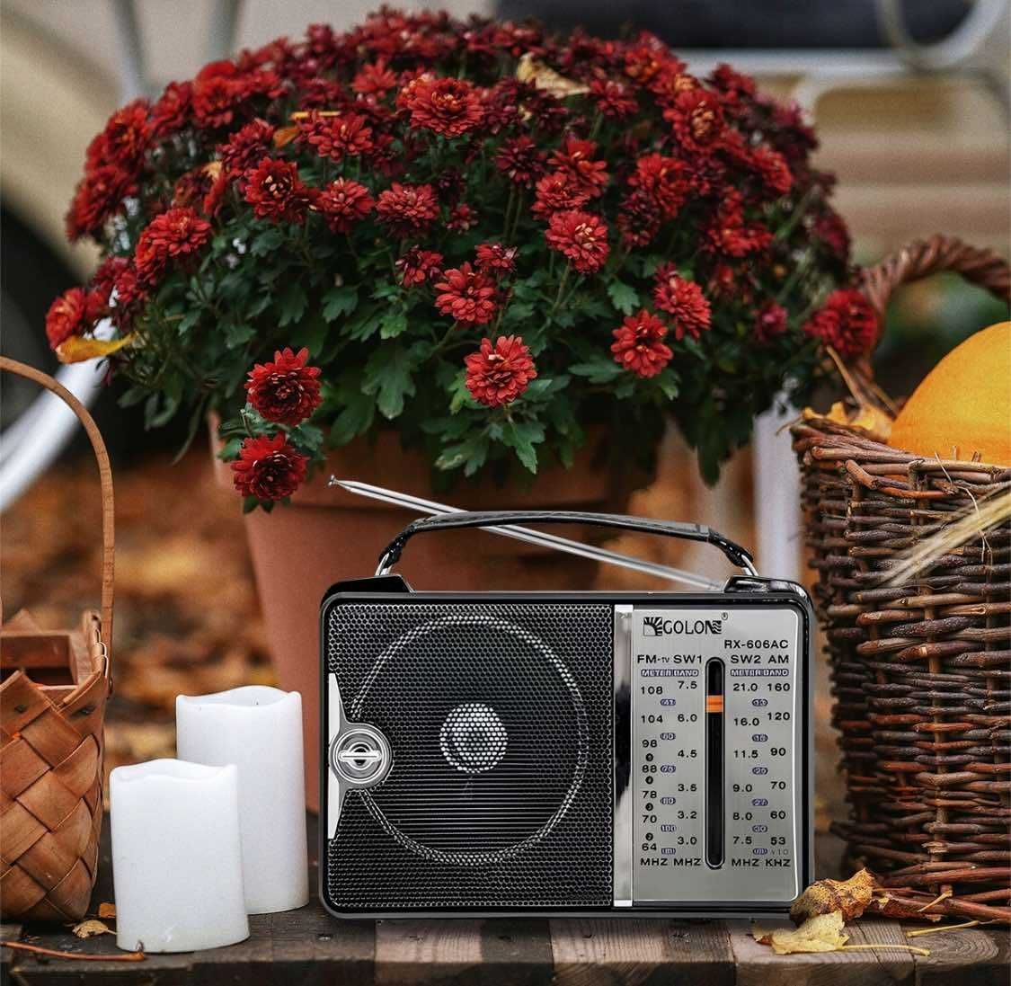 RADIO do KUCHNI dla  emeryta na działkę czysty dźwięk